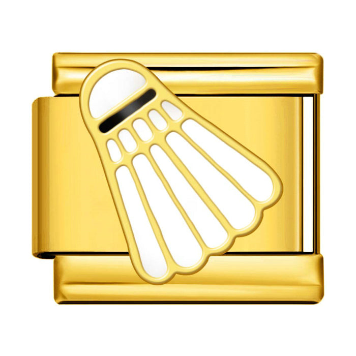 Badmintonový míček - zlatá