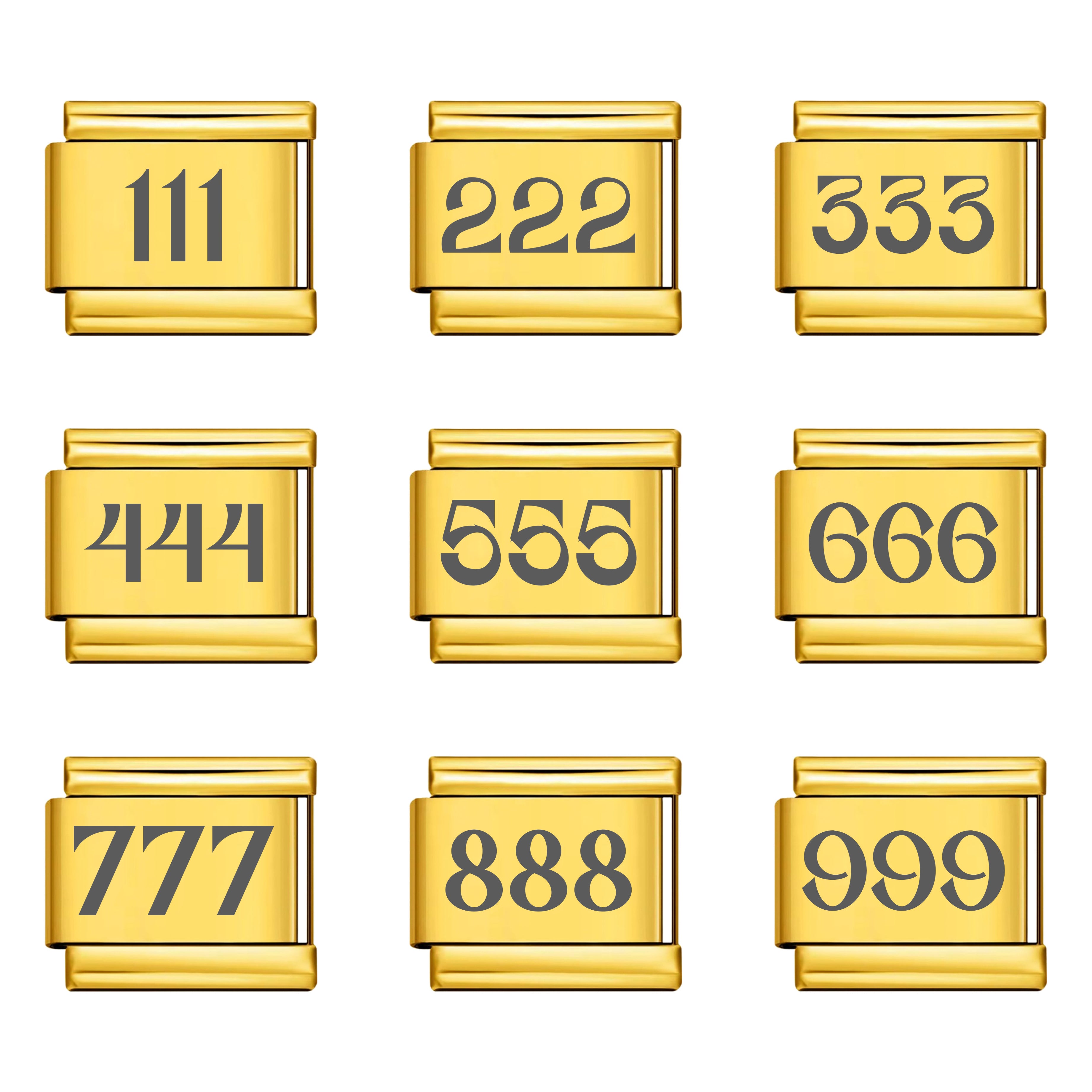 Angel numbers - zlatá