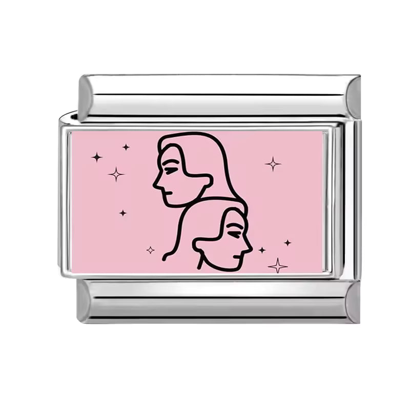 Znamení zvěrokruhu - růžová