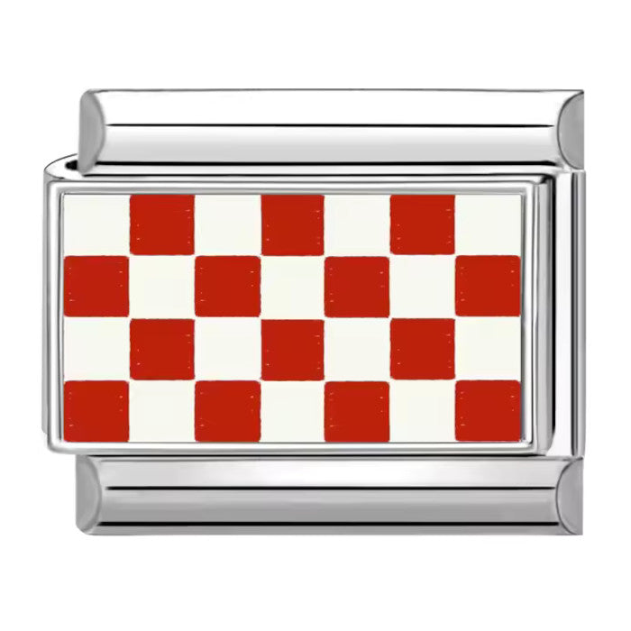 Šachovnice červeno-bílá