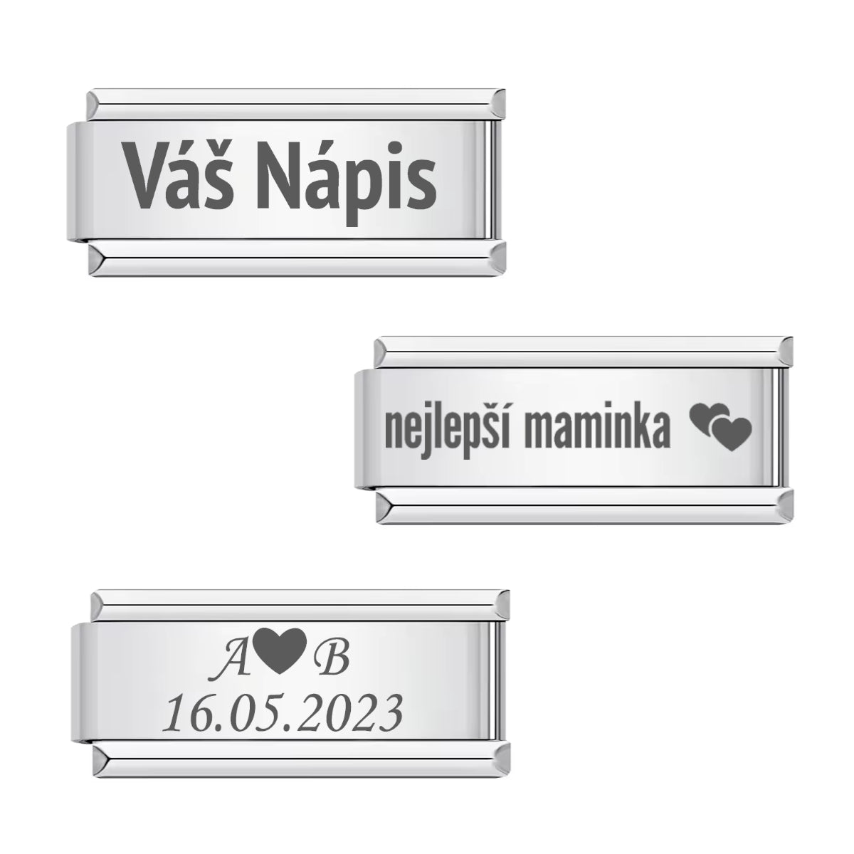 Gravírovaný nápis - 2 cm