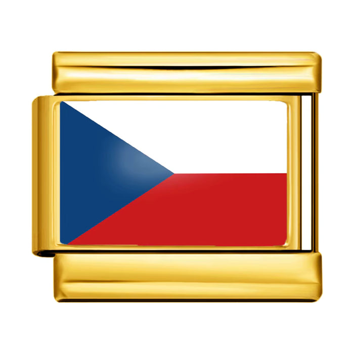 Česká vlajka - zlatá