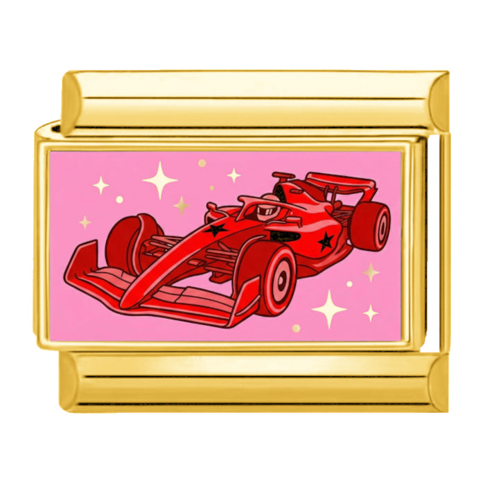 Červená formule - zlatá