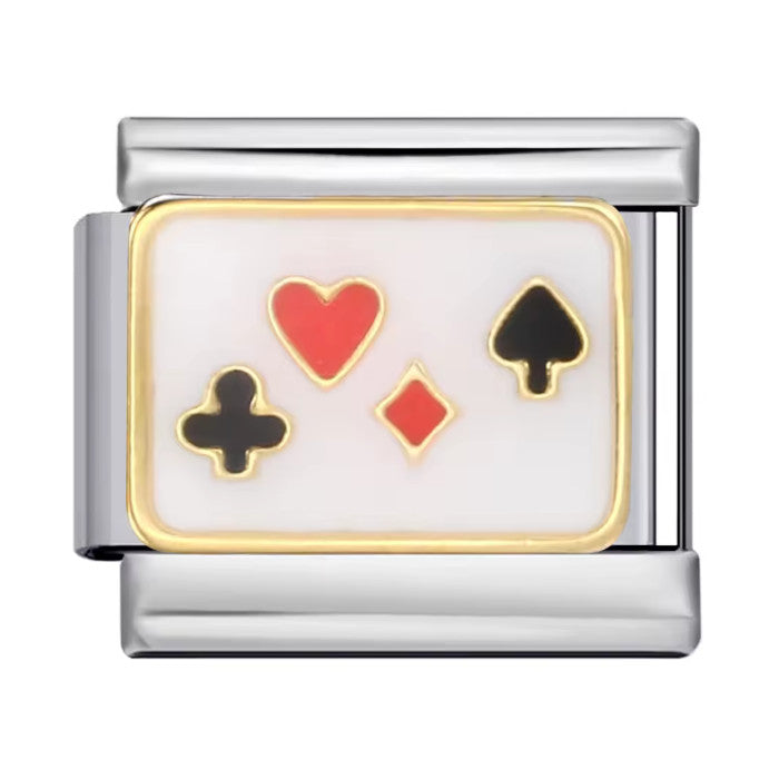 Karetní symboly - zlatý okraj