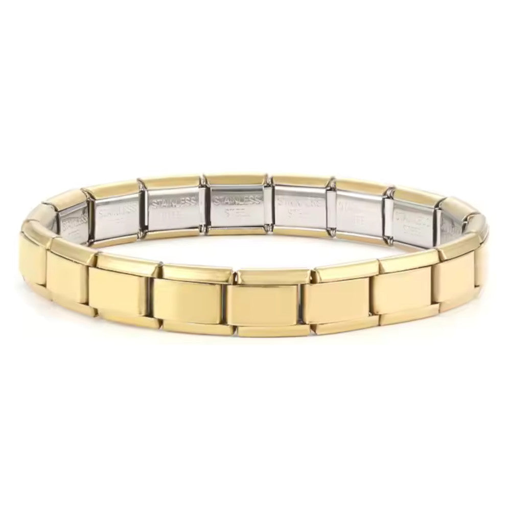 Italian Bracelet - zlato-stříbrný