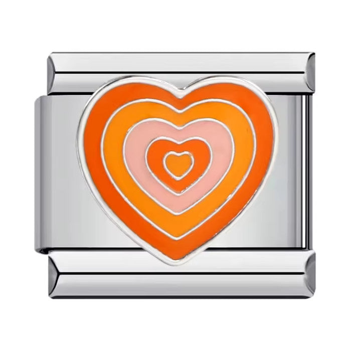 Oranžové srdíčko