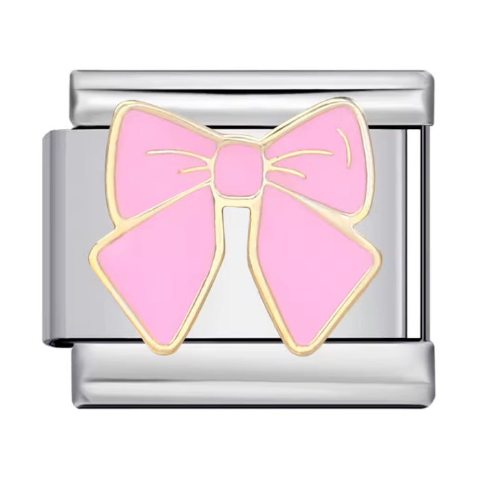 Růžová mašlička