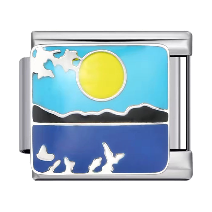 Sluníčko nad mořem