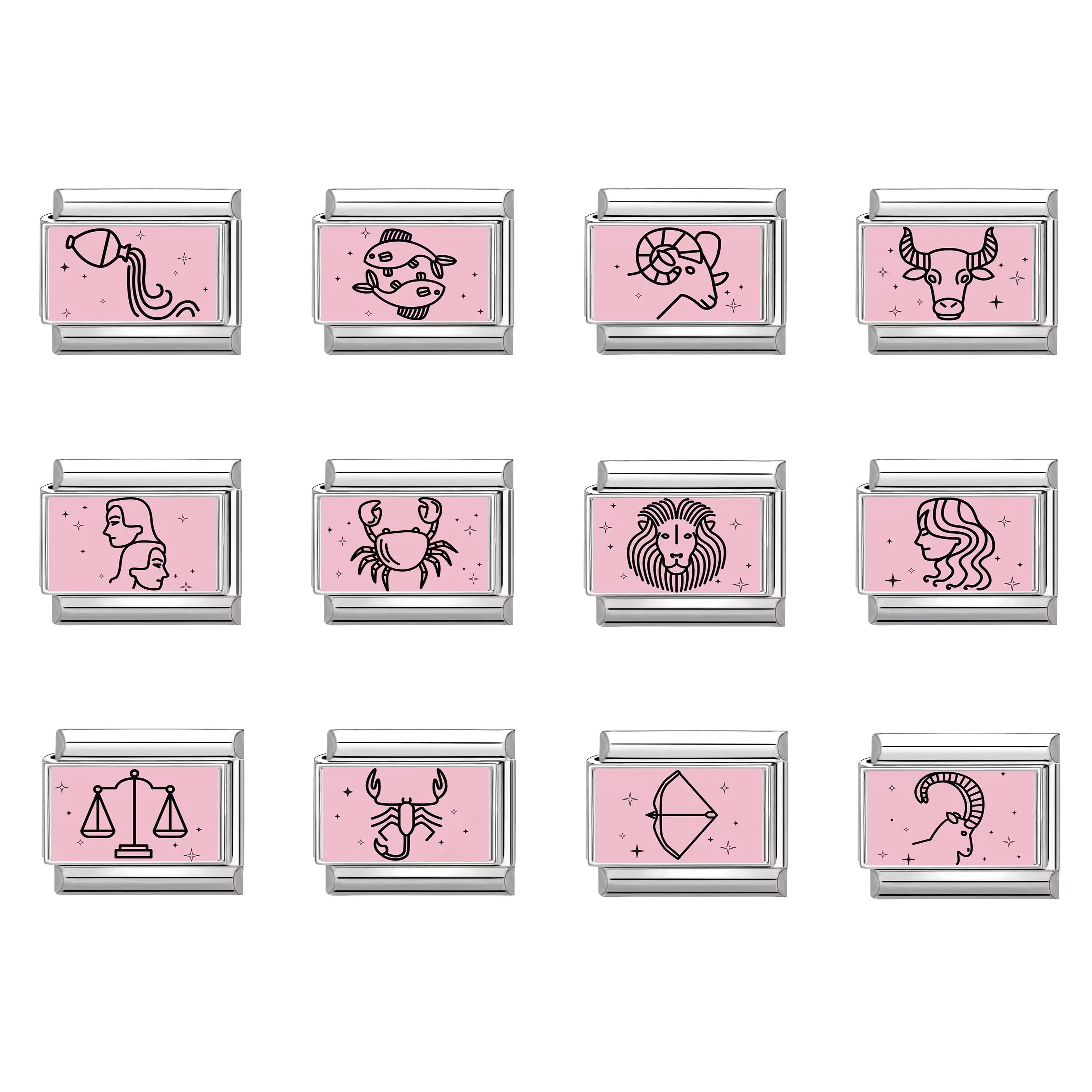 Znamení zvěrokruhu - růžová